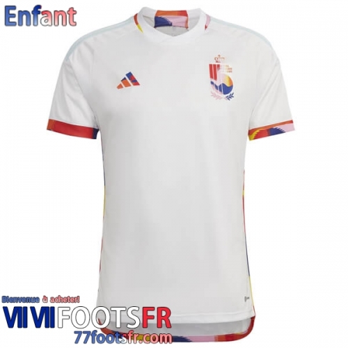 World Cup Maillot de foot Belgique Enfant Exterieur 2022