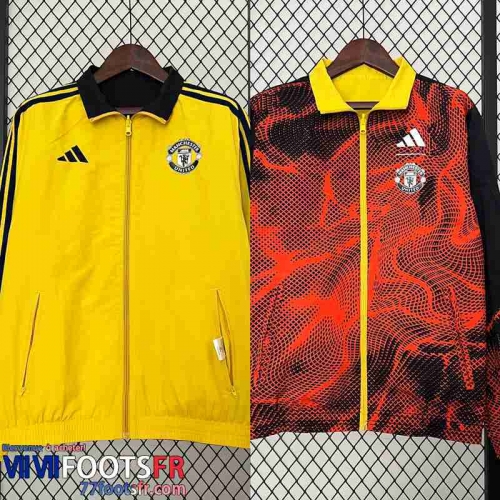 Coupe Vent Reversible Manchester United Homme 24 25 D294