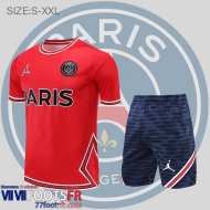 Survetement T Shirt PSG Paris rouge Homme 2022 2023 TG485