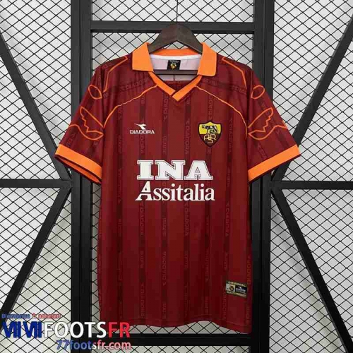 Retro Maillot De Foot Rome Domicile Homme 99 00 FG663