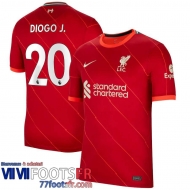 Maillot De Foot Liverpool Domicile Homme 21 22 # Diogo J. 20