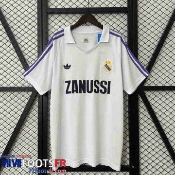 Retro Maillot De Foot Real Madrid Domicile Homme 84 85 FG633