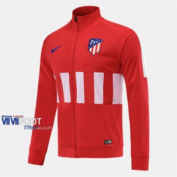 Boutique Veste Foot Atletico Madrid Rouge/Blanc 2019/2020 Nouveau Promo