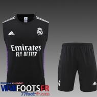 Survetement Sans manches Real Madrid noir Homme 22 23 TG393