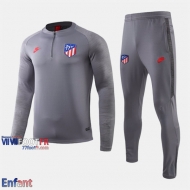 Promo: Ensemble Survetement Atletico Madrid Enfant Gris 2019/2020 Thailande