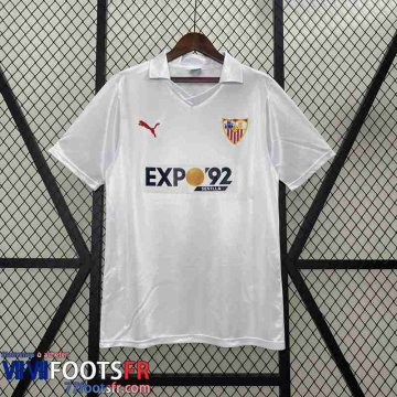 Retro Maillot De Foot Sevilla Domicile Homme 87 90 FG579