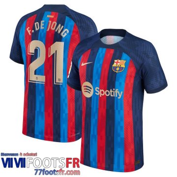 Maillot De Foot Barcelone Domicile Homme 2022 2023 Frenkie de Jong 21