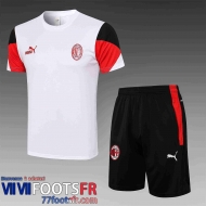 T-shirt AC Milan blanc Homme 21 22 PL237