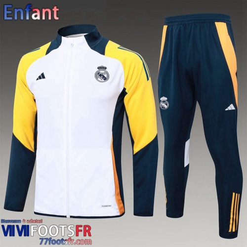 KIT: Veste Foot Real Madrid Enfant 24 25 C358