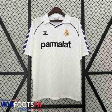 Retro Maillot De Foot Real Madrid Domicile Homme 1988 FG543