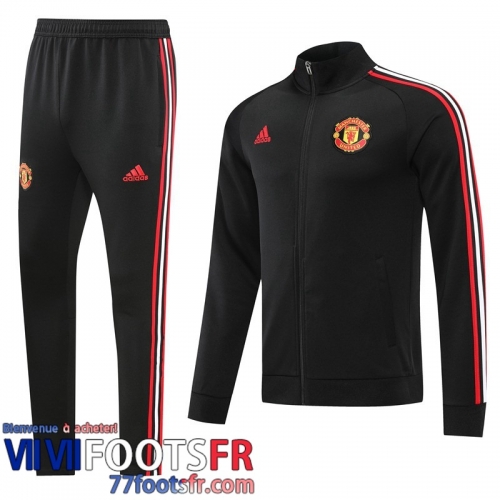 Veste Foot Manchester United noir Homme 22 23 JK455