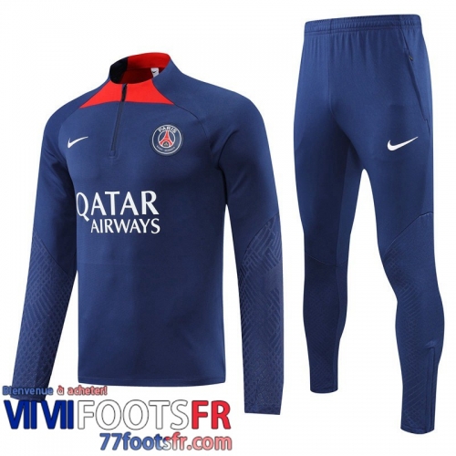 Survetement de Foot PSG bleu Homme 22 23 TG320