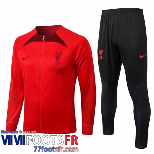 Veste Foot Liverpool rouge Homme 22 23 JK495