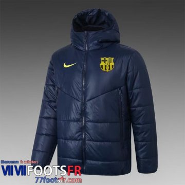 Doudoune Foot Barcelone bleu Homme 2021 2022 DD15