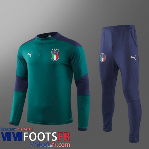 Survetement de Foot Italie vert Homme 21 22 TG182