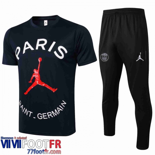 Survetement Foot T-shirt PSG saphir 2021 2022 PL05