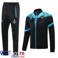 Veste Foot SSC Naples noir 21-22 JK45