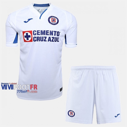 Ensemble Maillot Cruz Azul Enfant Exterieur 2019-2020 Personnalise :77Footfr