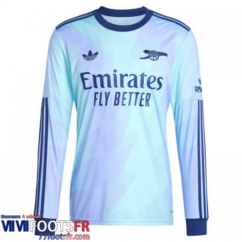 Maillot De Foot Arsenal Third Homme Manche Longue 24 25