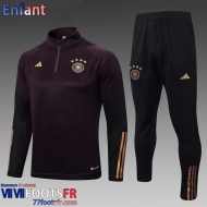 Survetement de Foot Allemagne Violet Enfant 2023 2024 TK626