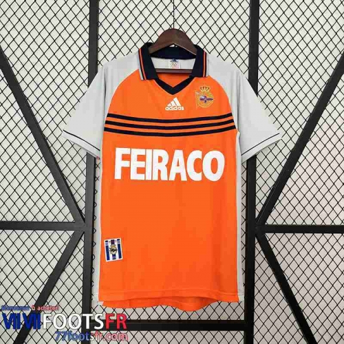 Retro Maillot De Foot Deportivo La Coruna Third Homme 98 99 FG566