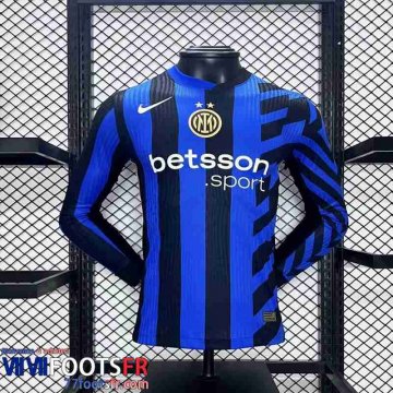 Maillot De Foot Inter Milan Domicile Homme Manche Longue 24 25