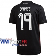 77footfr Bayern Munich Maillot de foot Alphonso Davies #19 Third Enfant 20-21