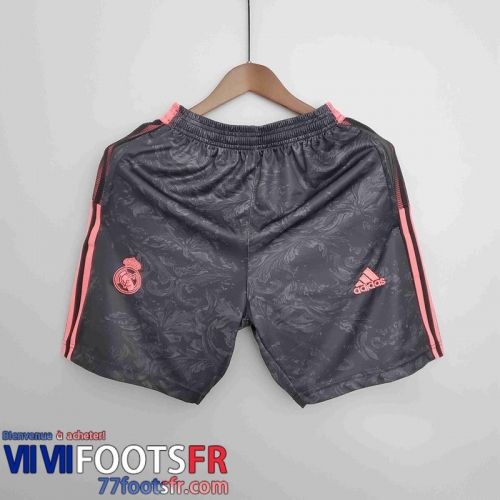 Short De Foot Real Madrid noir Homme 2021 2022 DK118