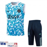 Survetement Sans manches AFC bleu clair Homme 2023 2024 A57