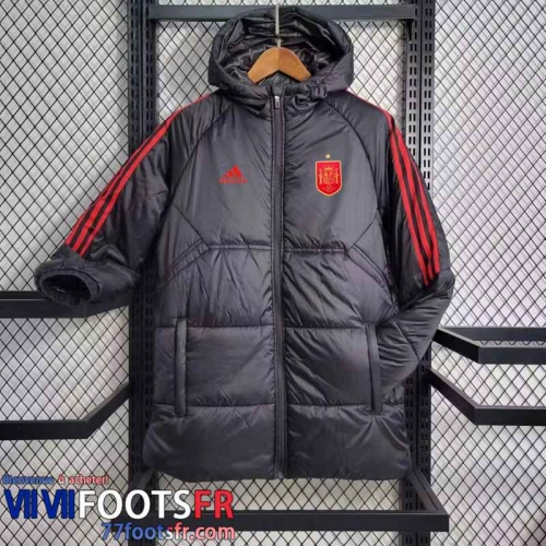 Doudoune Foot Espagne noir Homme 2023 2024 G42