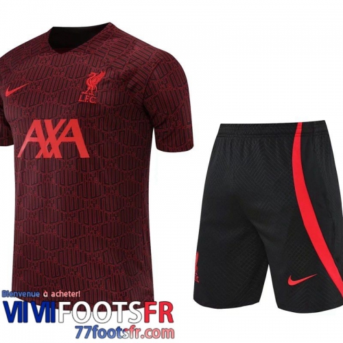 Survetement T Shirt Liverpool rouge Homme 22 23 TG407