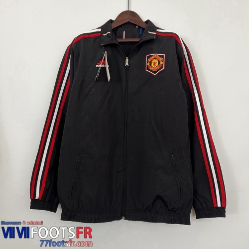 Coupe Vent Manchester United noir Homme 2023 2024 WK276