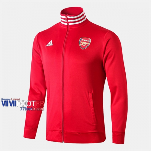 Boutique Veste Foot Arsenal Rouge 2019/2020 Nouveau Promo