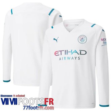 Maillot De Foot Manchester City Extérieur Manche Longue Homme 21 22