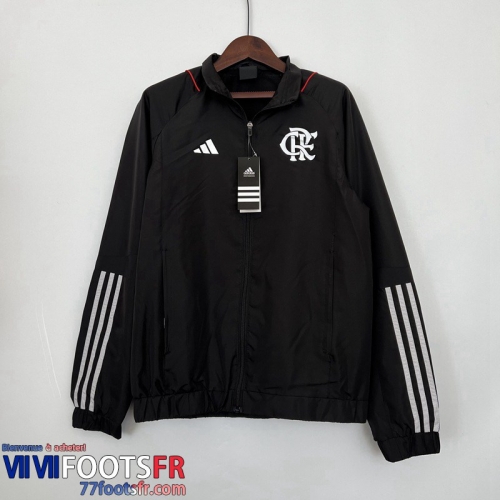 Coupe Vent Flamengo noir Homme 2023 2024 WK307