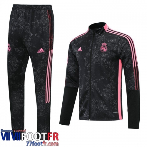 Veste Foot Real Madrid noir 21-22 JK19