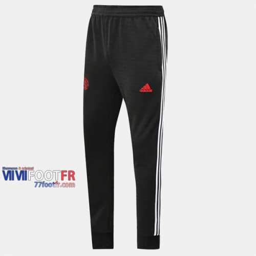 Promo: Les Nouveaux Pantalon Entrainement Foot Manchester United Mode Noir Rouge Blanc 2019/2020