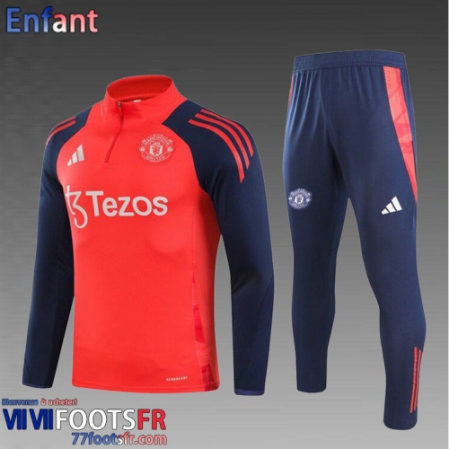 KIT: Survetement de Foot Manchester United Enfant 24 25 C379