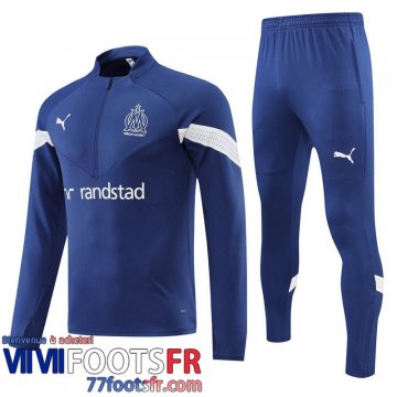 Survetement de Foot Marseille bleu Homme 22 23 TG323