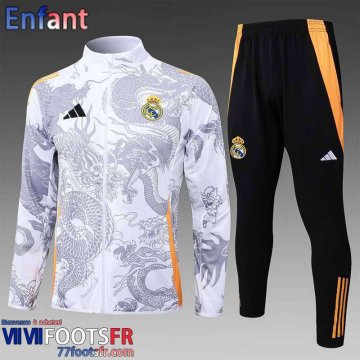 KIT: Veste Foot Real Madrid Enfant 24 25 C507