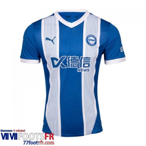 Maillot De Foot Deportivo Alaves Domicile Homme 24 25