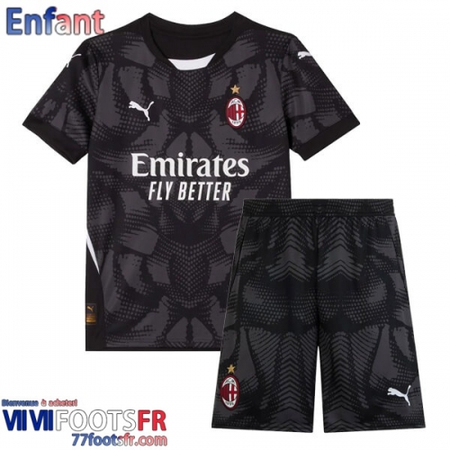 Maillot De Foot AC Milan Gardiens De But Enfant 24 25 TBB353