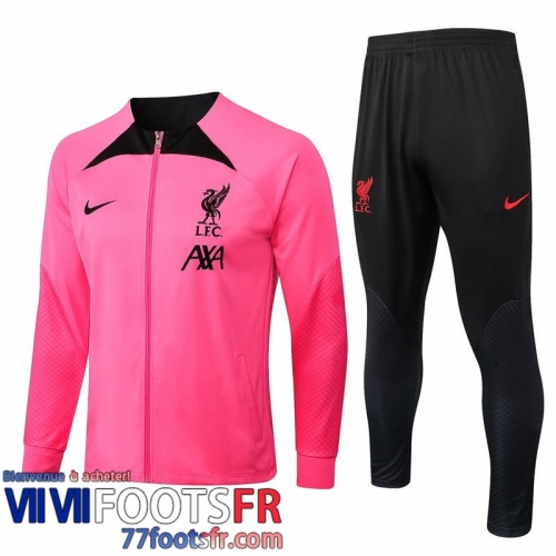 Veste Foot Liverpool rose Homme 22 23 JK497
