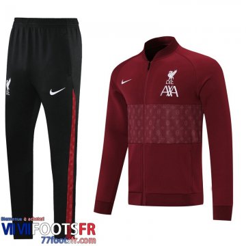 Veste Foot Liverpool Homme rouge 2021 2022 JK98