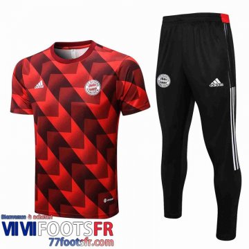 T-Shirt Bayern Munich rouge Homme 2022 2023 PL397