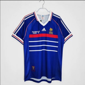 Retro Maillot De Foot France Domicile Homme 1998 FD410