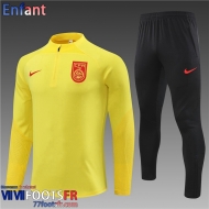 Survetement de Foot China jaune Enfant 2023 2024 TK614