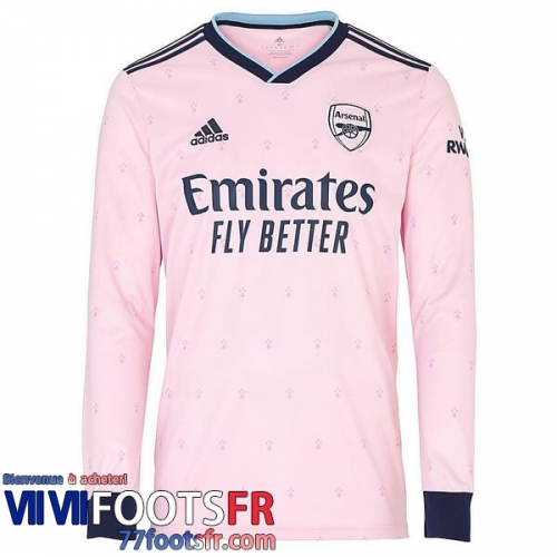 Maillot De Foot Arsenal Third Homme Manche Longue 2022 2023