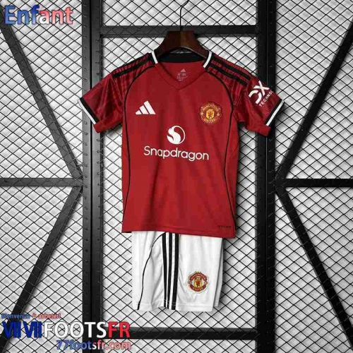 Maillot De Foot Manchester United Domicile Enfant 25 26