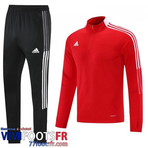 Survetement de Foot Sport rouge Homme 2022 2023 TG248